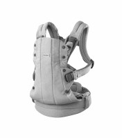 Little Pea BabyBjorn Μάρσιπος Harmony Light Gray Woven Melange_up